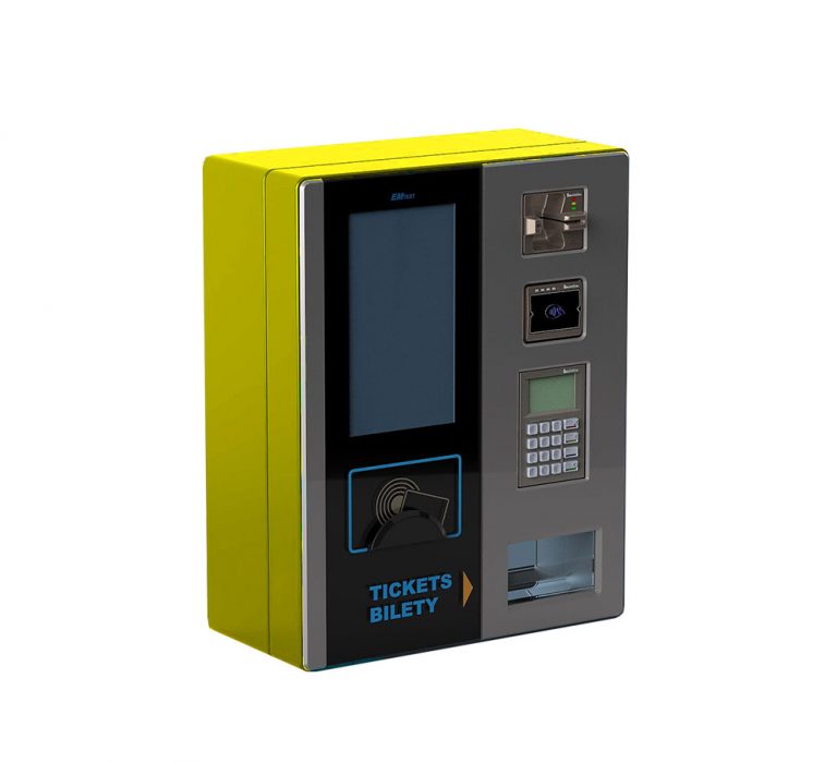 mobile vending machine for fare collection
